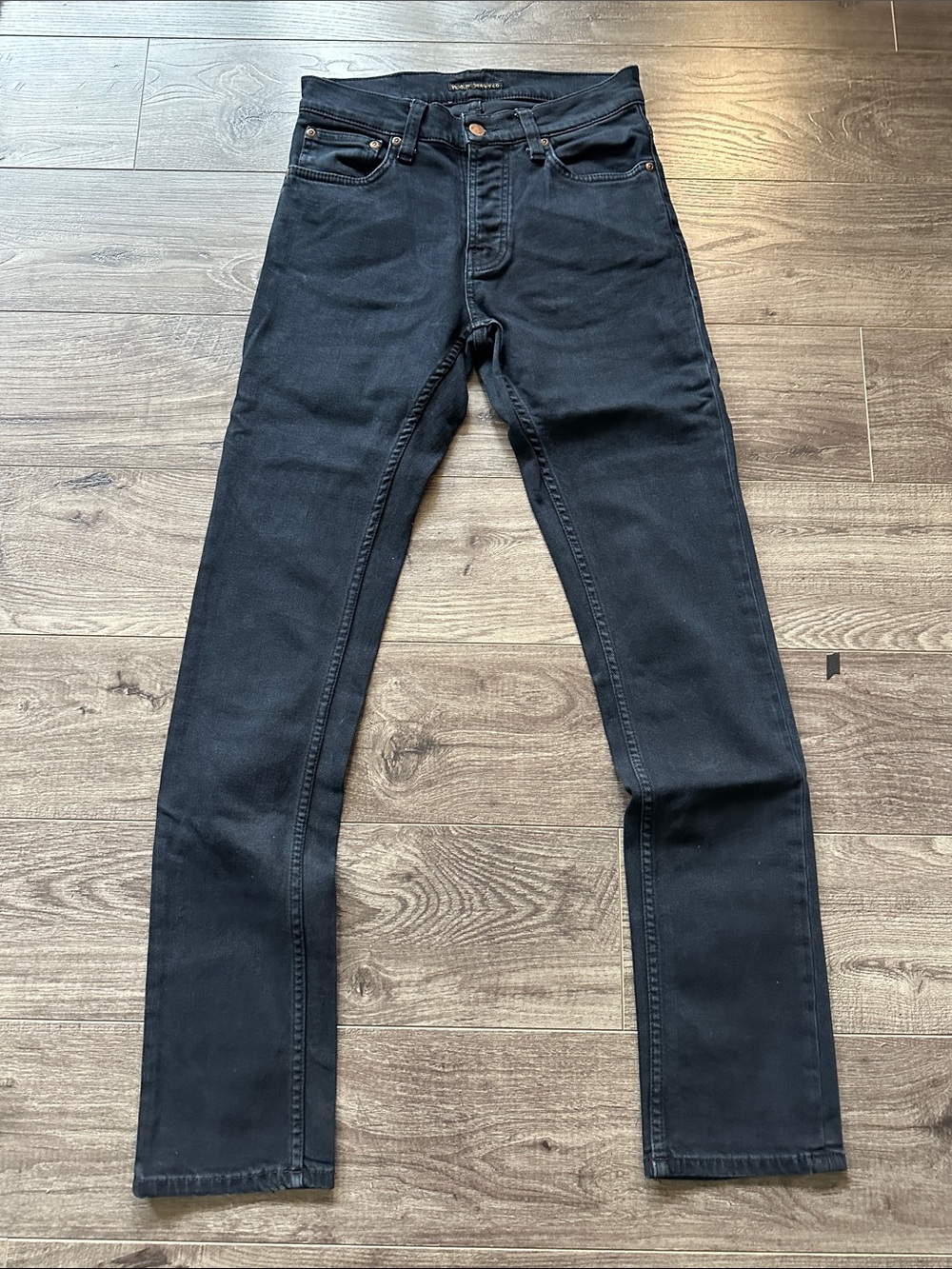 Nudie Jeans Slim Black Denim